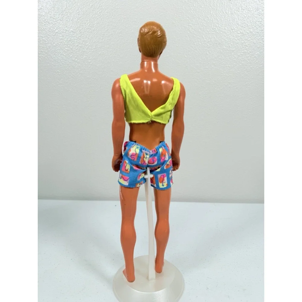 Hawaiian Fun Barbie Ken And Jazzy Summer Vintage Doll Lot Damage Read